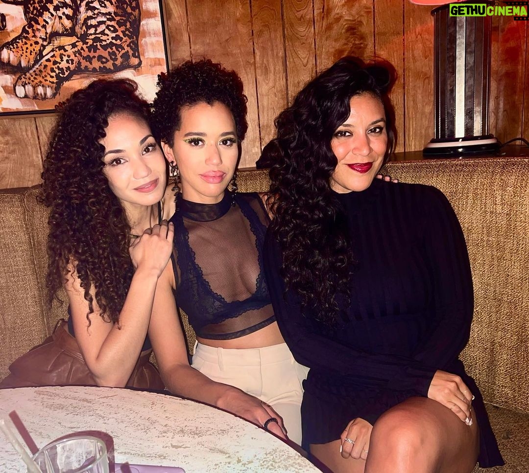 Jasmin Savoy Brown Instagram - Surrounded by the hottest women at all times