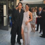 Jasmin Savoy Brown Instagram - Apparently hier soir I went to The Emmys on behalf of @yellowjackets wearing custom @givenchy ? I’m still not sure if this was a dream…. @jaoven you are my PRINCE! Thank you for making me feel beautiful and confident. I was mistaken for @youngmazino date! Or was he mistaken for mine? 🤔 A slay either way. @itsamandalim worked with @jaoven & @givenchy to make this happen. I could kiss them all! @itsamandalim also took these photos. @monicajv kept everyone on track and made me feel my best. @takishahair got nasty with my hair. @salvadorgonzalezmakeup & I are in a fight about this makeup. SNATCHED!!!!! @jimmychoo on the shoe. @judithleiberny in my hands. @dena_kemp & @shayjewelry jewelry. @jessnagytattoos on my arm.