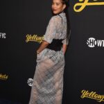 Jasmin Savoy Brown Instagram - Like no offense but we popped tf off with this one… @yellowjackets FYC! Lewk @kenneth.nicholson Stylist @itsamandalim ofc ! Hair by @marciahamilton Makeup by @cherishbrookehill Fashion assist @_shmian