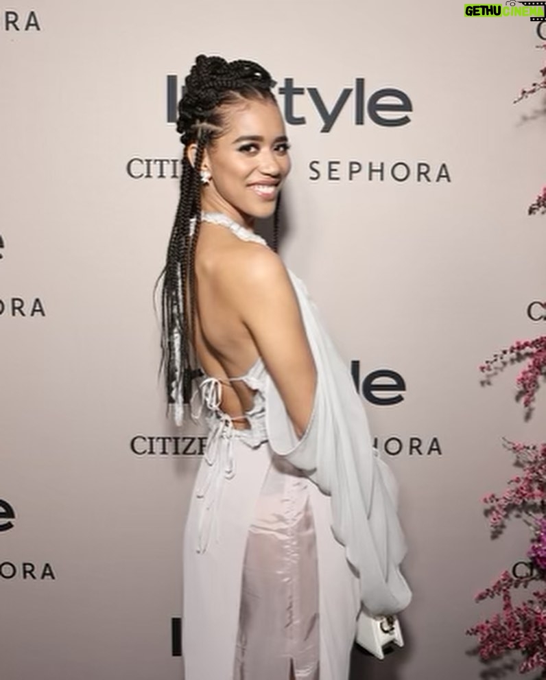 Jasmin Savoy Brown Instagram - Thank you @instylemagazine for inviting @itsamandalim and I to attend your beautiful (& delicious) reInvention dinner honoring the incomparable @quintab & celebrating the charming and delightful @sallyholmes Style is an evolutionary process for me that started with playing dress up and designing dresses when I was very young. I lost that joy along the road to adulthood until connecting with Amanda. She is making fashion fun again. And more than fun, empowering. Meeting and dining with several brilliant fashionable women (and @sunnyg_sd ) was such a lovely evening and I am grateful. Thank you. Highlights of the evening included: 0. Wearing FW23 @acnestudios I mean HELLO?! THANK YOU @acnestudios !!! 1. Celebrating @itsamandalim 2. Meeting my son @sunnyg_sd and introducing him to his other mom, @itsamandalim 3. Making @sallyholmes laugh 4. Meeting @hellotefi