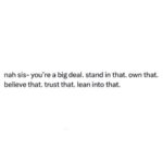 Jasmine Davis Instagram - nah sis —you’re a big deal🤍 Atlanta, Georgia