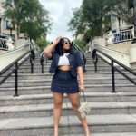 Jasmine Davis Instagram - rarely seen, but always noticed 🖤 set: @abercrombie #AbercrombiePartner #FitCheck Georgetown Waterfront