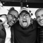Jason Chicandier Instagram - Hier soir j’étais au pot de départ de mon ami Maxime Balouzat. Il y avait mes potes Sidney et Sonny. Honnêtement comme je me fous du foot, ils auraient joué au basket, c’était la même ! Sidney est arrivé bleu cerise, comme on l’aime. Tout ça pour vous dire que mon pote Max se lance dans l’événementiel, je prends des parts dedans. C’est, notamment Max, en sus de Mathou, Max Bray et moi, qui nous lançons dans l’aventure raclette géante. La vie est un défi à relever chaque jour. Merci aux gens qui nous soutiennent et merci aux connards qui nous veulent du mal…ça nous aide aussi ! Los Chicambos @sidneygovou14 @mathou_cann @maxbnwk @mamixe.b @sonnyandersonofficiel