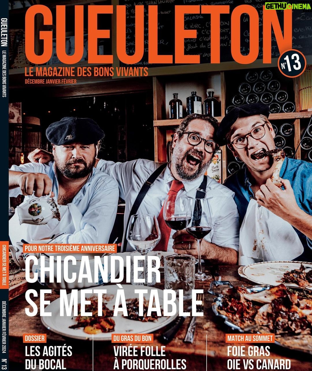 Jason Chicandier - 4.6K Likes - Lecture saine🗞️💥 On se met à table avec Monseigneur @chicandier 🍽️ On parle terroir, on chasse, on déguste, on prend le train avec @igorbietrypro, on fait quelques conserves pour cet hiver. Bref un beau magazine n•13 pour se mettre en appétit ! Santat 🍷🔥 ( et bon anniversaire cher magazine ! 3 ans déjà ! 🎂 )
#kiosque #gueuleton #chicandier #bonvivant #magazine #atable #frenchartdevivre #foodlover #lecturesaine #lecture #apero #beret #gastronomie #train #france
@renardsgourmets
@maximehuguetdacunha
@igorbietrypro
@chicandier
@arthuredange
@vincentbernardcomparat