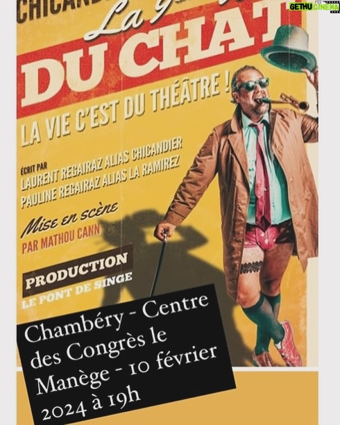 Jason Chicandier Instagram - Spectacle exceptionnel à Chambéry le 10 février 2024 à 19h, la 9ème vie du Chat au Centre des Congrès - Le Manège. Magnez-vous la rustine. Le chat est chaud comme une baraque à frites ! Billetterie : https://yurplan.com/events/CHICANDIER-La-9eme-vie-du-chat/115349 Ou contactez directement @agence_coincidence ou @mamixe.b qui vous donnera le lien. Je vous embrasse fort mes farcis au fromage. 🧀 Los Chicandos.