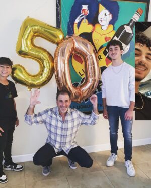 Jason Ian Drucker Instagram - & the boys