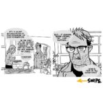 Jason Latour Instagram - SWIPE to read a seasonal comic I made last year about the little rituals and social rules we make, and the silly ways we gate keep them. Or something like that. Read more of my new comics by joining my NEWSLETTER in the link in bio. #comics #cartoonist #cartoons #cartoonistsofinstagram #howtodraw #manga #anime #comicbook #humor#halloween