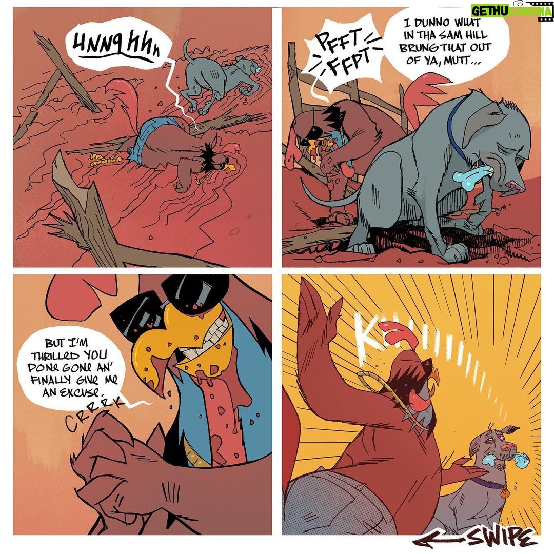 Jason Latour Instagram - #friskyfox Part 5! Don’t miss the next chapter: join my NEWSLETTER at the link in bio. #comics #comicbooks #animation #humor #looneytunes