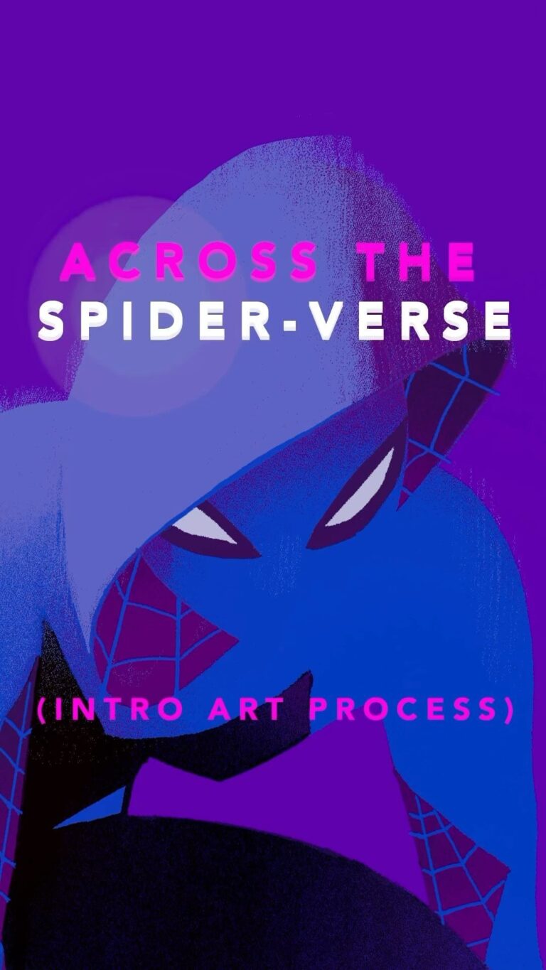 Jason Latour Instagram - #acrossspiderverse intro art process — had the honor of adding a pinch of flavor to the opening seconds with some art and design work. Final animation by @schrayder, who did such nice work that everything ended up looking like it was the plan all along. For more, join my NEWSLETTER at the link in bio. #spiderman #spiderverse #spidermanintothespiderverse #spidergwen #milesmorales #gwenstacy #comics #comicbooks #animation