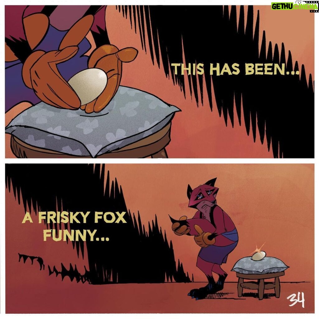 Jason Latour Instagram - #friskyfox Finale! Join my NEWSLETTER at the link in bio for a better look and more… #comics #comicbooks #animation #humor #looneytunes #comicstrips