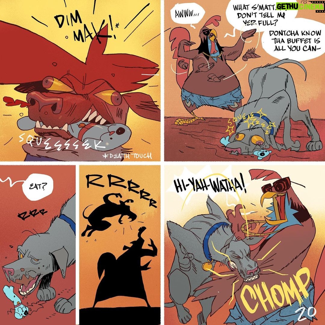 Jason Latour Instagram - #friskyfox Part 5! Don’t miss the next chapter: join my NEWSLETTER at the link in bio. #comics #comicbooks #animation #humor #looneytunes