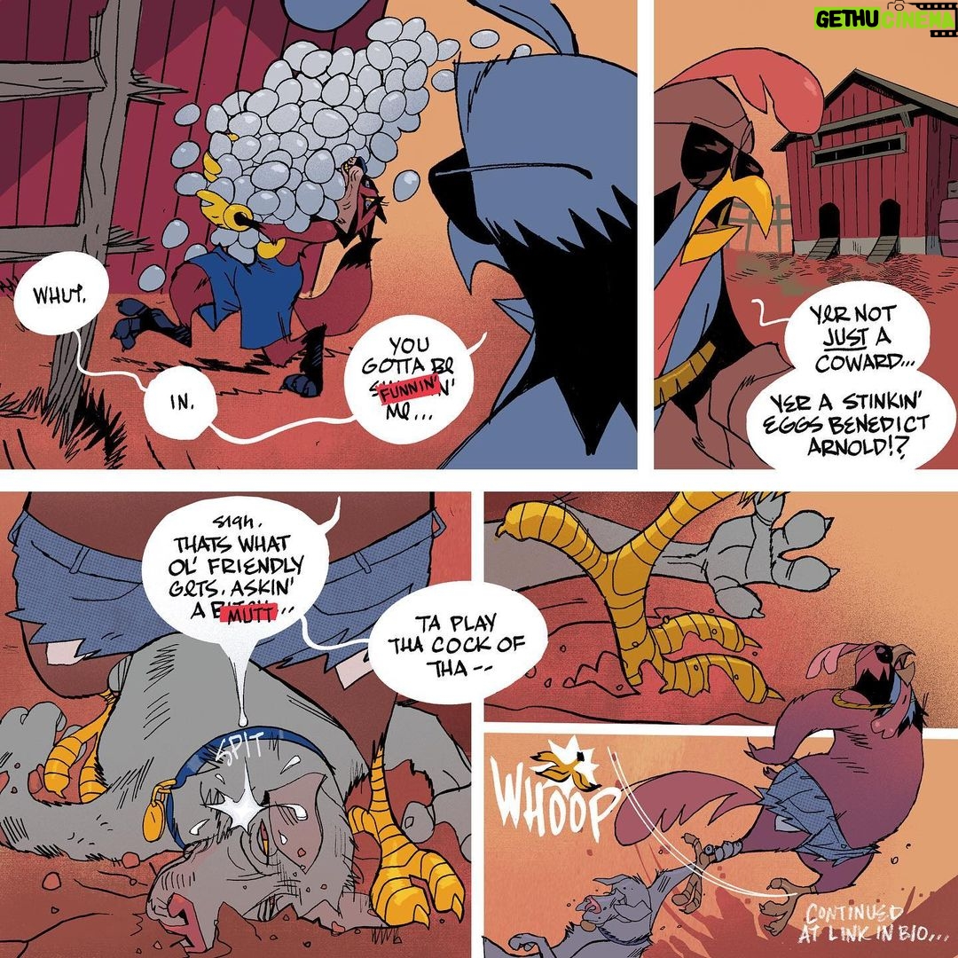Jason Latour Instagram - #friskyfox Part 5! Don’t miss the next chapter: join my NEWSLETTER at the link in bio. #comics #comicbooks #animation #humor #looneytunes