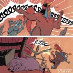 Jason Latour Instagram - #friskyfox Part 4! Don’t miss the next chapter: join my NEWSLETTER at the link in bio. #comics #comicbooks #animation #humor #looneytunes