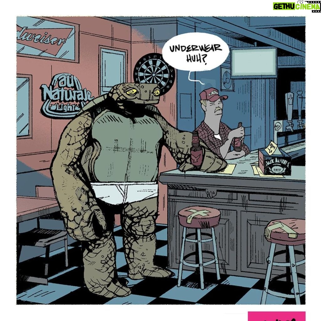 Jason Latour Instagram - A modest turtle. Swipe for larger images. #comics #comicbooks #cartoonist #tmnt