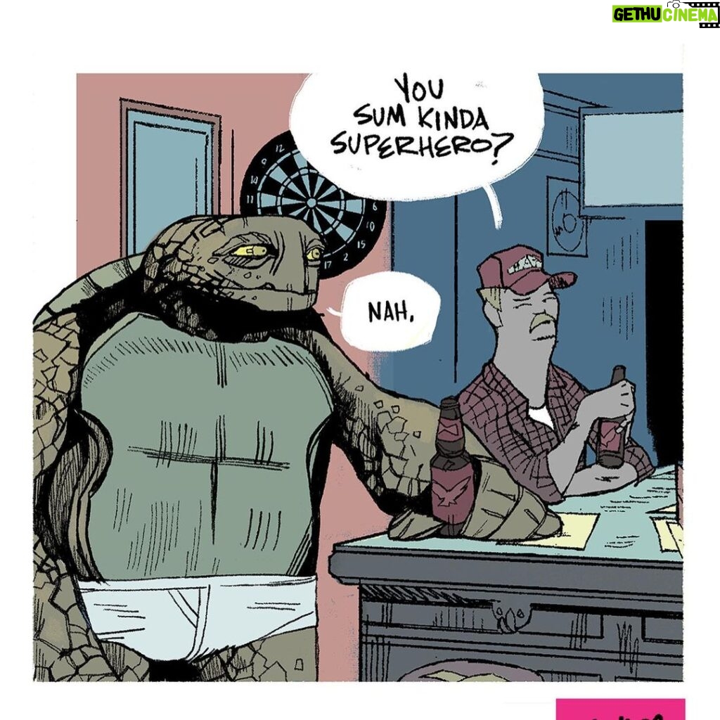 Jason Latour Instagram - A modest turtle. Swipe for larger images. #comics #comicbooks #cartoonist #tmnt