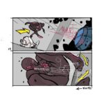 Jason Latour Instagram – For an early cut of #acrossthespiderverse  one of the little side quests  I was asked to pitch in on was possible ways to inject a few more glimpses of other dimensions. So being a masochist— I took it upon myself to storyboard one of my silly pitches. (At the time I had no idea what was in store for Spider-man in other movies. Just a neat coincidence.) — For more join my NEWSLETTER at the link in bio. 

#spiderman #spiderverse #milesmorales #marvel #animation #storyboard #comics #mcu #spidermanacrossthespiderverse #superhero