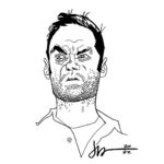 Jason Latour Instagram - Re-watching the last season of BARRY. Big fan of all things Bill Hader. #billhader #barry #hbo Join my NEWSLETTER at the link in bio. #cariacture #cartoon #comics