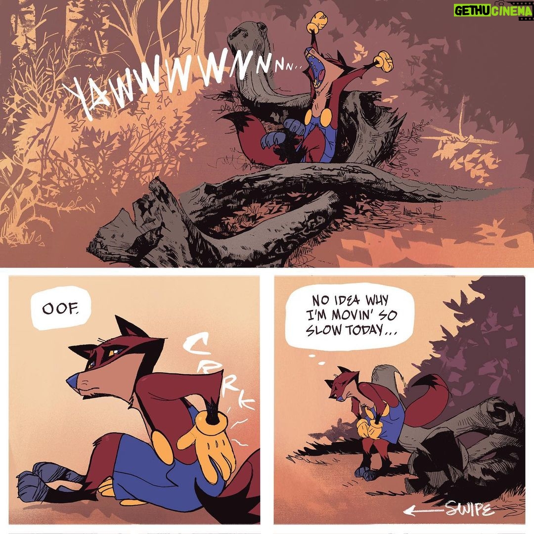 Jason Latour Instagram - A new #friskyfox comic to get y’all through the weekend. Hope it’s a good ‘un. - Join my NEWSLETTER at the link in bio for more. #comics #comicbooks #animation #humor #looneytunes #cartoon #cartoonist