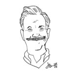 Jason Latour Instagram - A quick Ted Lasso. For comics and more join my NEWSLETTER at the link in bio. #tedlasso #jasonsudekis #comics #cartoonist #futbol #soccer #appletv #comicbooks #cariacture