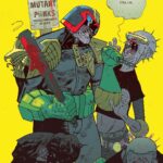 Jason Latour Instagram - “You know how often we get a judge up in Peach Trees?” — “Well you’ve got one now.” #judgedredd (2012) For more comics join my NEWSLETTER at the link in bio. #comics #comicbooks #2000ad