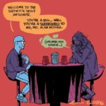 Jason Latour Instagram - Happy 70th birthday, Alan Moore. Swipe to read 👈. Join my free NEWSLETTER at the link in bio for more comics. #Alanmoore #hotones #comics #watchmen #comicbooks #cartoons