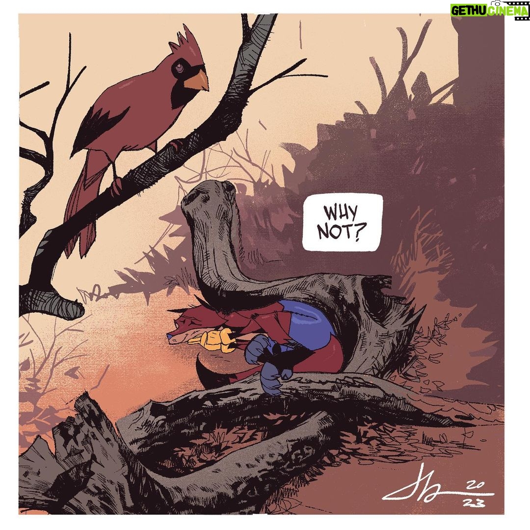 Jason Latour Instagram - A new #friskyfox comic to get y’all through the weekend. Hope it’s a good ‘un. - Join my NEWSLETTER at the link in bio for more. #comics #comicbooks #animation #humor #looneytunes #cartoon #cartoonist