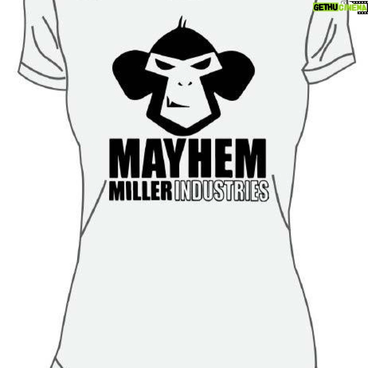 Jason Miller Instagram - ‪BRAND NEW MERCH AT MAYHEMMILLERINDUSTRIES.com limited run of shirts for men and women, and first 💯 get a signed autograph pic for a DOLLAR. 🐒 🦍‬