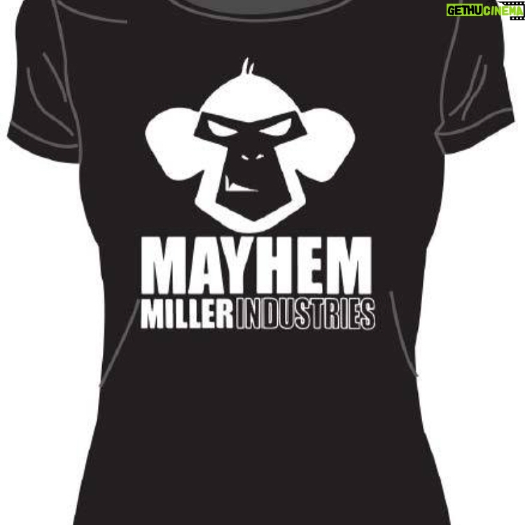 Jason Miller Instagram - ‪BRAND NEW MERCH AT MAYHEMMILLERINDUSTRIES.com limited run of shirts for men and women, and first 💯 get a signed autograph pic for a DOLLAR. 🐒 🦍‬