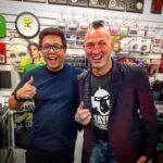 Jason Miller Instagram – Global warming means more time for tennis! Come see Chuck for a last time, and get your rackets stringed-before he defects to Canada! Mission Tennis