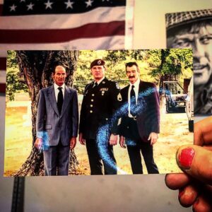 Jason Miller Instagram - Sgt. Michael W. Miller with his brothers- early 90's.