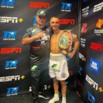 Jason Moloney Instagram - I could not have done it without this bloke! 🏆 6 years ago, I decided to move interstate to train with H and although he was badly injured at the time, he took the chance and made the commitment to be my coach. We had a couple of setbacks along the way but everyday H has demanded my absolute best and we have strived to improve each and every day. I’ve learnt and improved so much and piece by piece, developed into a much better and more complete fighter. Together we have achieved my lifelong dream, I’m forever a World Champion! The job is far from done but I couldn’t be more grateful for all of the time, effort and sacrifices you have made for me and my career. Love ya H ❤️
