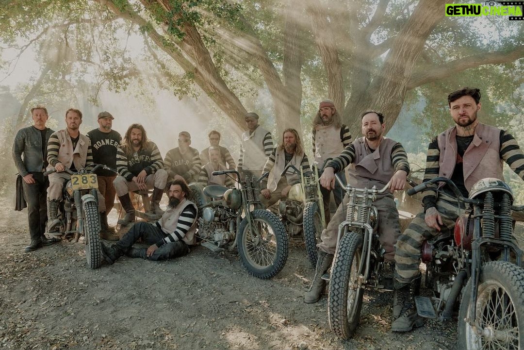 Jason Momoa Instagram - Living the dream. Are you watching #OnTheRoam? The first two episodes of @prideofgypsies eight-part cinematic docuseries are now streaming on @streamonmax. Tune in to follow along as he travels the country chasing art, adventure and friendship. Oh, and there’s lots of motorcycles. Congrats to Jason and team on capturing this beautiful journey and sharing it with the world. Directed by @brianandrewmendoza & @prideofgypsies Cinematographer: @da_bray Photographer: @stockezy #HarleyDavidson