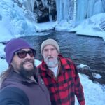 Jason Momoa Instagram - HAPPY NEW YEAR from @meilivodka rest relax recharge in nature with my Ohana. All my aloha to everyone 2024 is gonna be amazing. Miss you toddy. Aloha j&B