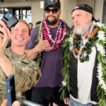 Jason Momoa Instagram - We’re incredibly grateful for today - THANK YOU to everyone who showed up to meet us and grab a signed bottle of Meili!!!! Enjoy, and see you at the next stop!!! Pearl Harbor NEX