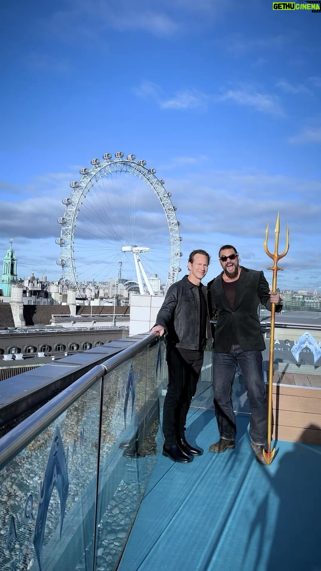 Jason Momoa Instagram - Thank you, London! 🔱 Get tickets now to see #Aquaman and the Lost Kingdom only in theaters December 22.