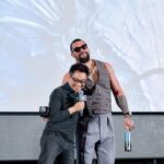 Jason Momoa Instagram - That was epic, Shanghai! 🔱 #Aquaman and the Lost Kingdom only in theaters December 22.