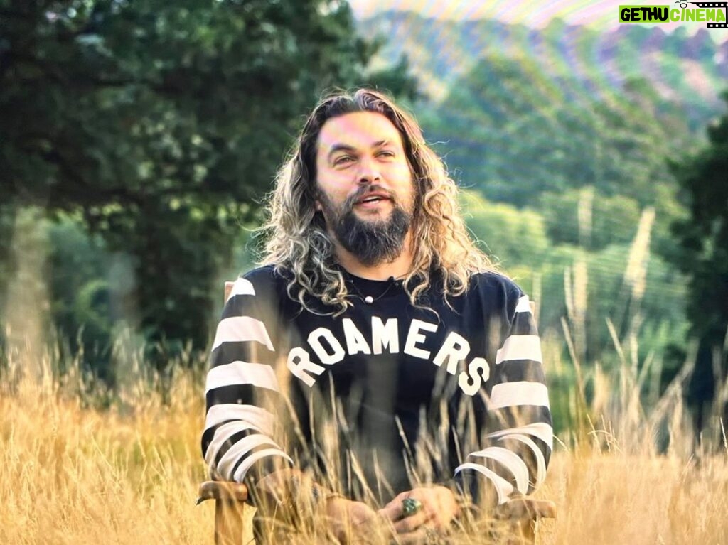 Jason Momoa Instagram - Jasons new series, On The Roam, is on HBO Max today. I was happy to make the Roamers jerseys for the first episode. Thanks @prideofgypsies for featuring it on the show. @streamonmax #ontheroam @on_the_roam . . . . . #hometownjersey #roamers #prideofgypsies #ontheroam #vintagejersey #custom #motorcycle #jersey