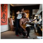 Jason Momoa Instagram - #ontheroam with @prideofgypsies A2 International Press Tour- Brazil, China, London, New York. Mahalos Joseph for letting me tag along❤️ Aquaman and the Lost Kingdom on digital today! @leicacamerausa 🔴