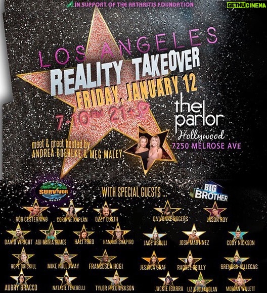 Jason Roy Instagram - LA, come party for a great cause. @theparlorhw @megmaley @andreaboehlke @arthritisfoundation