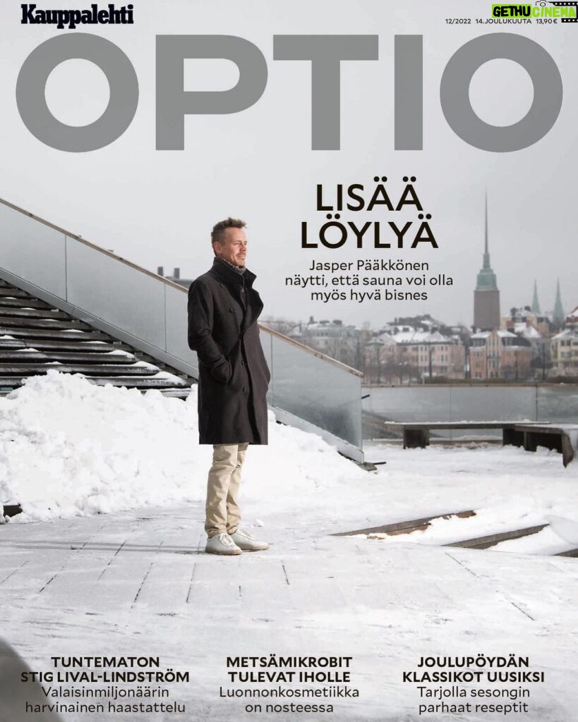 Jasper Pääkkönen Instagram - An article in Finland’s financial & business magazine Kauppalehti Optio about Finnish sauna culture and how @loylyhelsinki was born. #löylyälissää