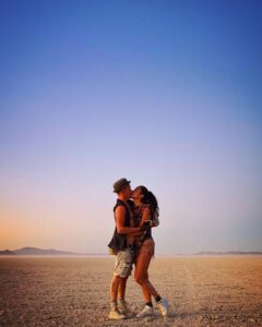 Jasper Pääkkönen Instagram - The best moment of what turned out to be a life altering trip to the desert. #burningman #partnersincrime Black Rock City