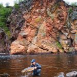 Jasper Pääkkönen Instagram - Red Cliff, Purnach, Ponoi! #ryabagacamp #kolapeninsula #discover_earth #flyfishing Ryabaga, Ponoi.