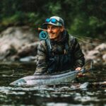 Jasper Pääkkönen Instagram - Happy camper. 102x55. #superflies #finnmark #atlanticsalmon #rifflinghitch #merisuola #rokkenroll 📷: @real_rastivo Norway