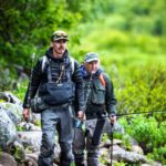 Jasper Pääkkönen Instagram - Hiking on the Russian tundra with a true legend of environmental responsibility, founder of Patagonia Yvon Chouinard. Photo: @theflyfishingnation / Tobias Park Location: @kola_reserve