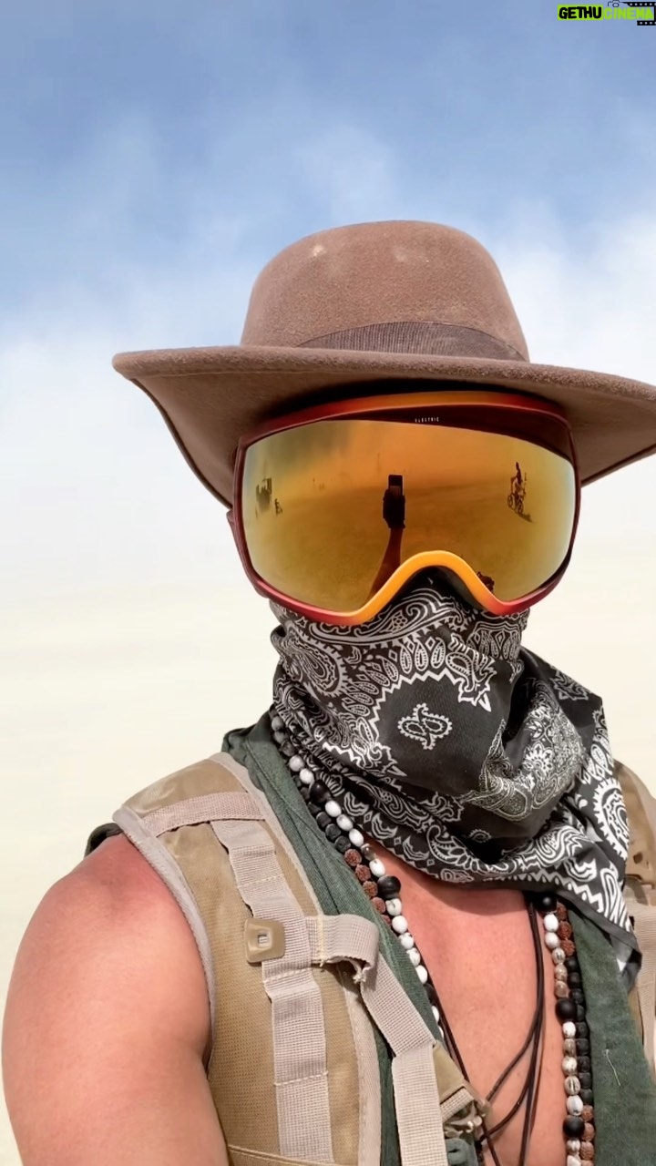 Jasper Pääkkönen Instagram - Not going to ride our bicycles this year in the dust. Friends, have an amazing time ✨✨ (The awesome Freddie-meets-Burning-Man-remix is by @itai_music) Black Rock City