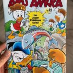 Jasper Pääkkönen Instagram - My story (and character) in the Donald Duck comic book! I pitched an idea to the good people at @akuankka (Donald Duck Finland) of a story about how hydro power dams have destroyed many of the most important rivers and fisheries all around the world (even in Duckburg), and how removing dams is the way to revive these precious ecosystems. The vast majority of dams no longer serve any real purpose, but they have wiped out migrating fish populations and whole rivers. However, these obsolete dams are being removed all around the world, and times are truly changing: when hydro power used to be considered a green and environmentally friendly source of energy in the past, more and more people are realizing the devastation it has wreaked in the freshwater ecosystems, often destroying whole river systems and their fauna. So here we go: Huey, Dewey and Louie find a river with no fish, and discover a dam that has been built downstream. About 10 pages and many twists and turns later Donald Duck convinces Scrooge to hire a character called Paakkunen to demolish the dam. The salmon run the river again, the enviroment thrives and Scrooge gets even richer when returning tourists spend money on eco tourism services! Same in Finnish: mahtava tarina Aku Ankassa. Päihitä Platku! #freetherivers #damremoval #worldfishmigrationday #damnation #akuankka #päihitäplatku #puretaanpadot Ankkalinna