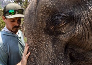 Jasper Pääkkönen Instagram - Bathing my new amigos at @elephantrescuepark in northern Thailand. These elephants are rescued from the logging industry, riding camps, circuses and other poor conditions. 📷: @real_rastivo #happyelephant #dumbo