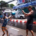 Jasper Pääkkönen Instagram - Wild 4 days of non stop water war on the streets on Chiang Mai. Happy Songkran! #songkran2019 #songkranfestival 📷: @real_rastivo Chiang Mai, Thailand