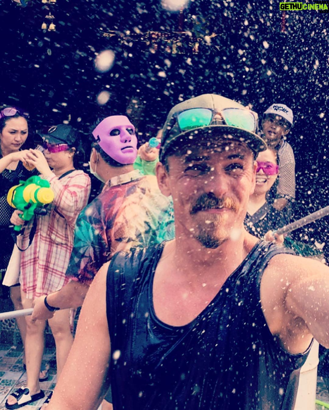 Jasper Pääkkönen Instagram - Wild 4 days of non stop water war on the streets on Chiang Mai. Happy Songkran! #songkran2019 #songkranfestival 📷: @real_rastivo Chiang Mai, Thailand