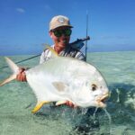 Jasper Pääkkönen Instagram – Once upon a time on Alphonse atoll. A 74cm gold nugget that will quite certainly be the biggest Indo Pacific Permit I’ll ever catch. 📷: @kylessimpson_fishing @alphonsefishingco @bluesafariseychelles #permitonfly